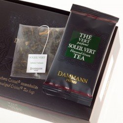 Чай зеленый ароматизированный Dammann The Vert Melange Soleil Vert / «Зеленое Солнце» Пакетики для чашек (24 шт.)
